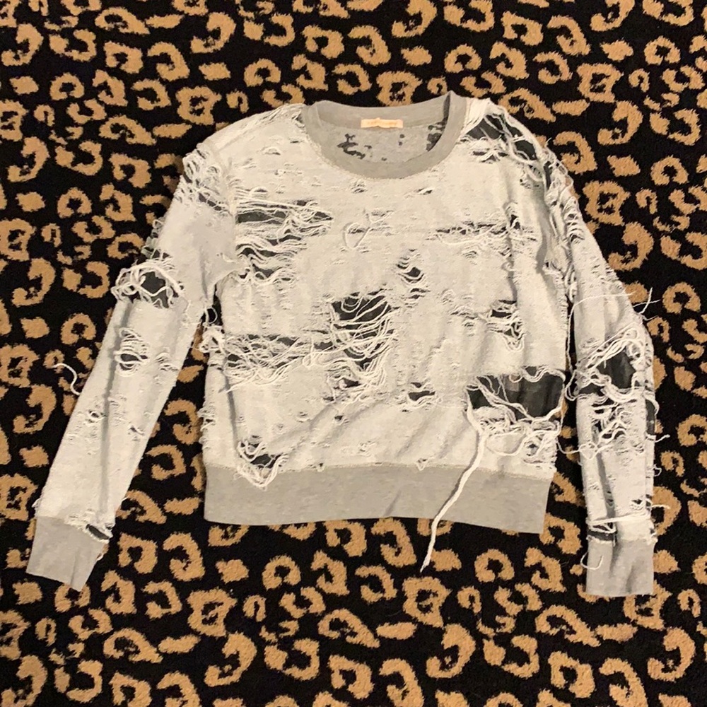 Distressed Sweatshirt